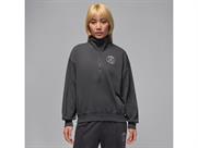 JORDAN ウィメンズ ジョーダン PSG フリース ハーフジップ L/S トップ