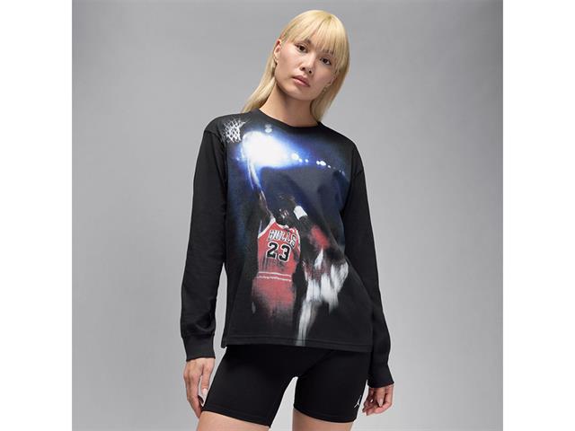 JORDAN ウィメンズ ジョーダン SPT DF MJ GRX L/S Tシャツ IB1977