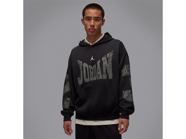 JORDAN/ジョーダン バスケットボール トップス [hv0093-222 ジョーダン BRK CLLGTE HBR プルオーバー L/S フーディ LB] ジョーダン_JORDAN_パーカー_フーディ 【ネコポス不可】 JORDAN ジョーダン BROOKLYN CLLGTE HBR プルオーバー L/S フーディ LB