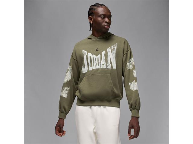 ジョーダン BROOKLYN CLLGTE HBR プルオーバー L/S フーディ LB