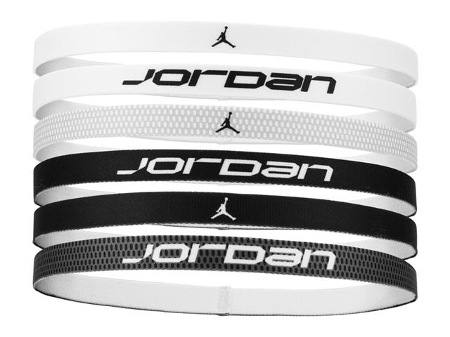 ジョーダン エラスティックスポーツヘッドバンド 6本パック