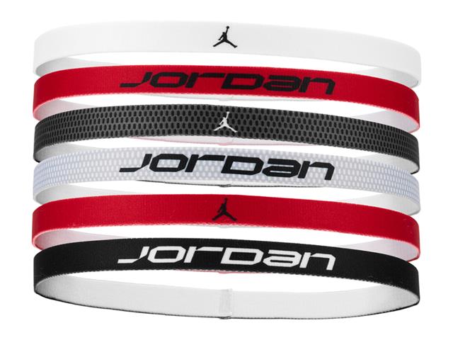 ジョーダン エラスティックスポーツヘッドバンド 6本パック