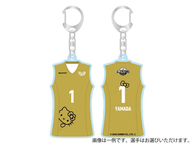 ALLSTAR 25-26 ユニフォームキーホルダー MS26-Keyring | バレーボール