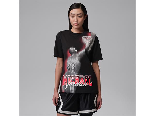 【未使用タグ付き】ナイキ ウィザード ジョーダン ゲームシャツ JORDAN ウィメンズ ジョーダン SPT DF GFX S/S Tシャツ HTG IO8723
