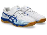 WHITE/ASICS BLUE(100)