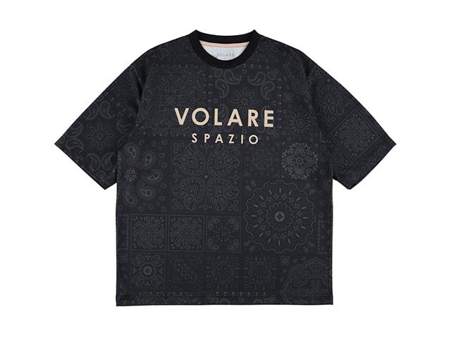 VOLAREペイズリーオーバーサイズシャツ