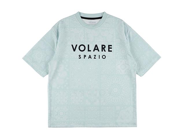 VOLAREペイズリーオーバーサイズシャツ