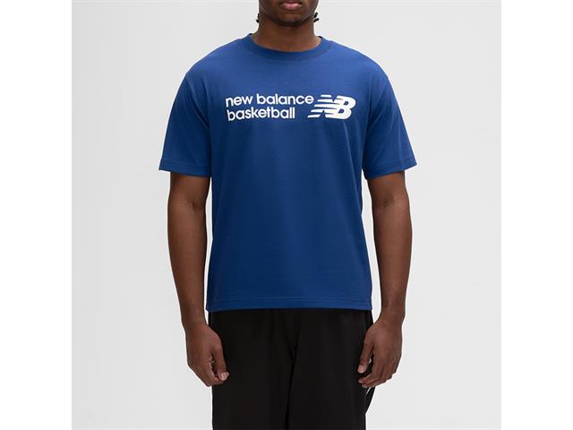 バスケットボールロゴグラフィックTシャツ