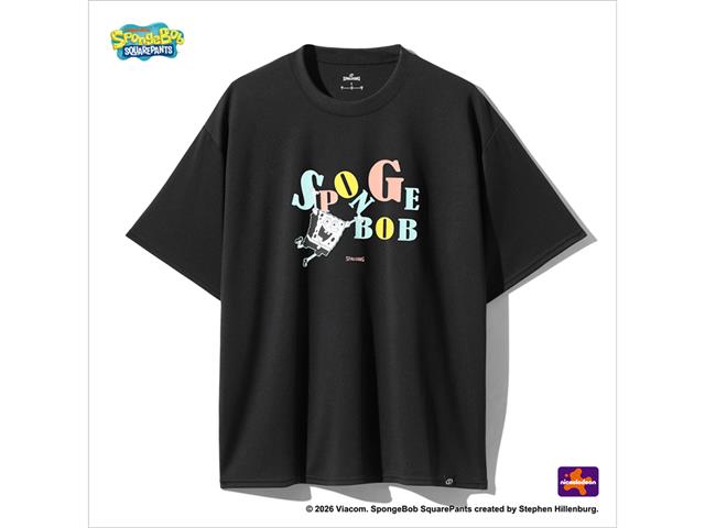 Tシャツ スポンジ・ボブ タイポグラフィ