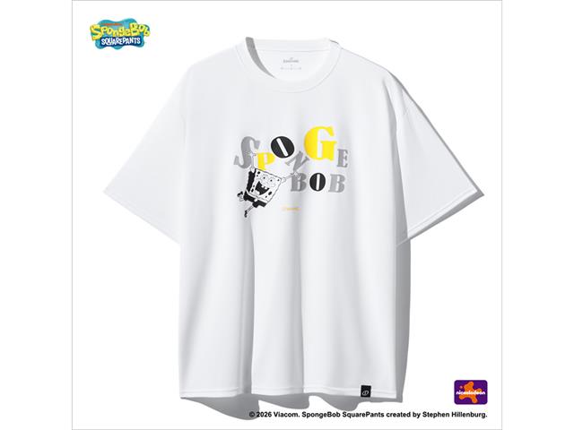 Tシャツ スポンジ・ボブ タイポグラフィ