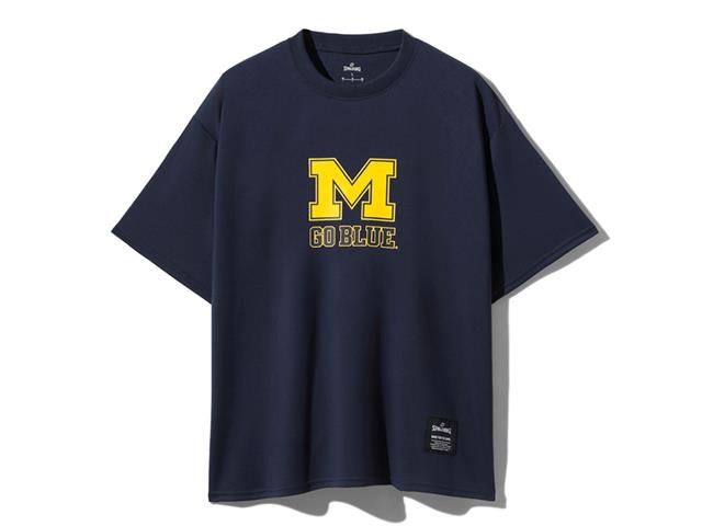 Tシャツ ミシガン M ゴーブルー ロゴ