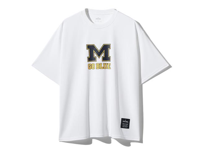 Tシャツ ミシガン M ゴーブルー ロゴ