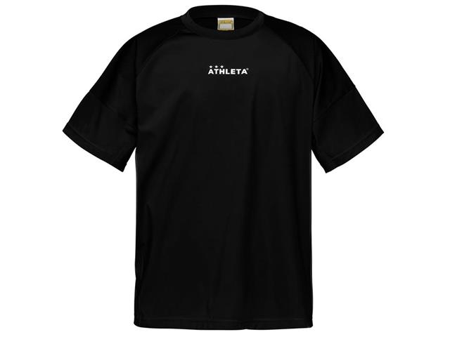 アスレタ 半袖プラクティスシャツ ブラック M FESTIVAL BRASIL ATHLETA（アスレタ）の半袖プラシャツ・Tシャツ | フットサル