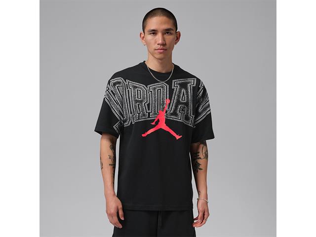 マイケル・ジョーダン　レギュラー、パラレルセット JORDAN ジョーダン NEW ストレッチ GFX S/S クルー IQ0708