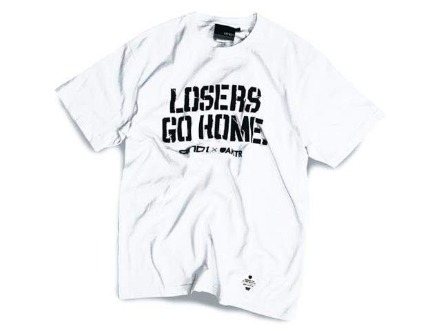 LOSERS GO HOME TEE