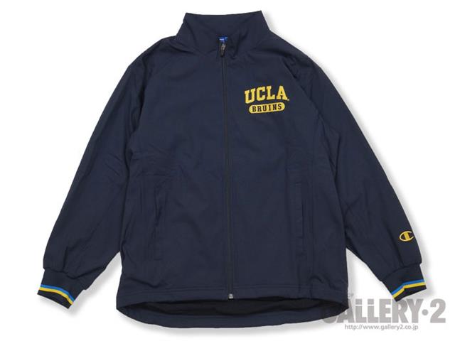 UCLAフルジップクロスシャツ
