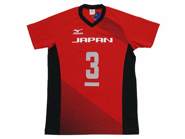 JVA公認 全日本女子チーム応援Tシャツ【No.3 SAORI】