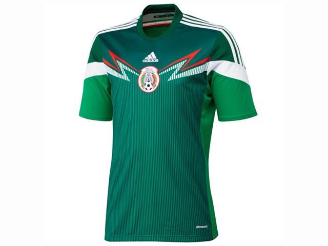 メキシコ代表 ホーム 半袖レプリカユニフォーム
