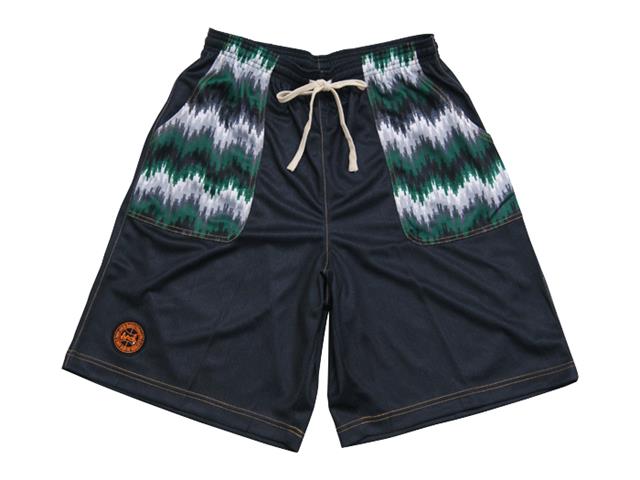 Arch native pocket denim shorts