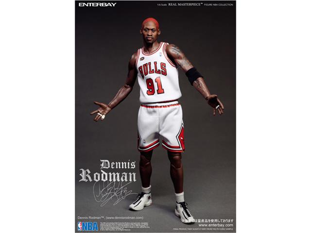 デニス・ロッドマン:1/6 リアルマスターピース コレクティブル フィギュア/ NBAコレクション