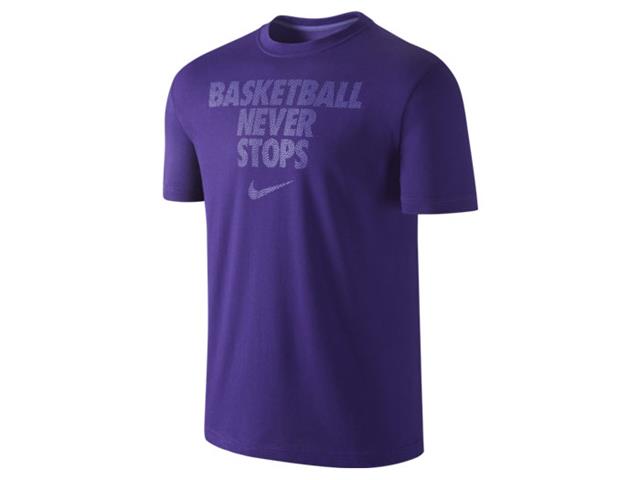 バスケットボール ネバー ストップ Tシャツ