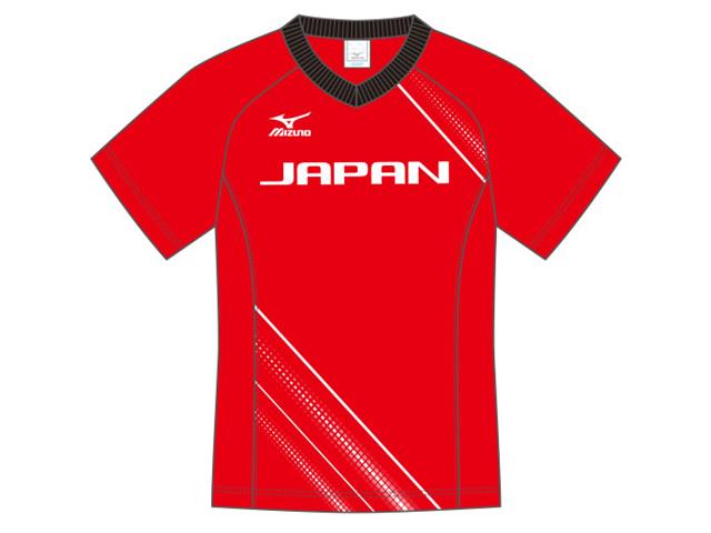 ミズノ バレーボール・ゲームシャツ 日本代表 全日本女子 ユニフォーム 