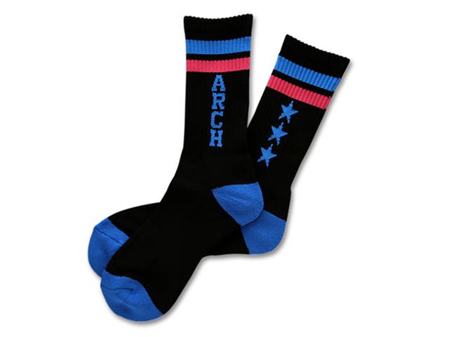 Arch triple star mid. Socks