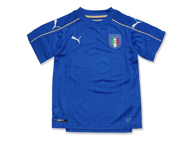 FIGC ITALIA キッズ 半袖ホームレプリカシャツ