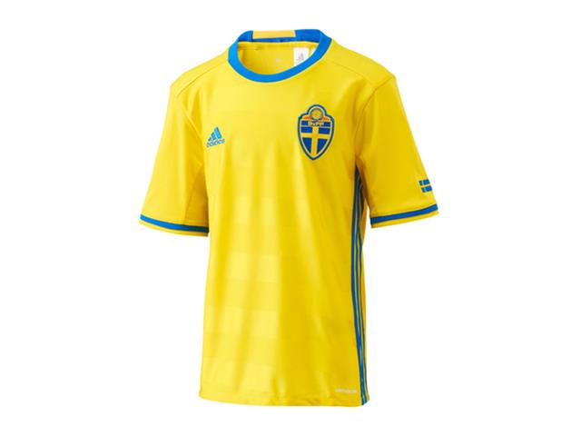 Adidas Kids スウェーデン代表 16 ホーム レプリカユニフォーム半袖 0447 フットサル サッカー用品 スポーツショップgallery 2