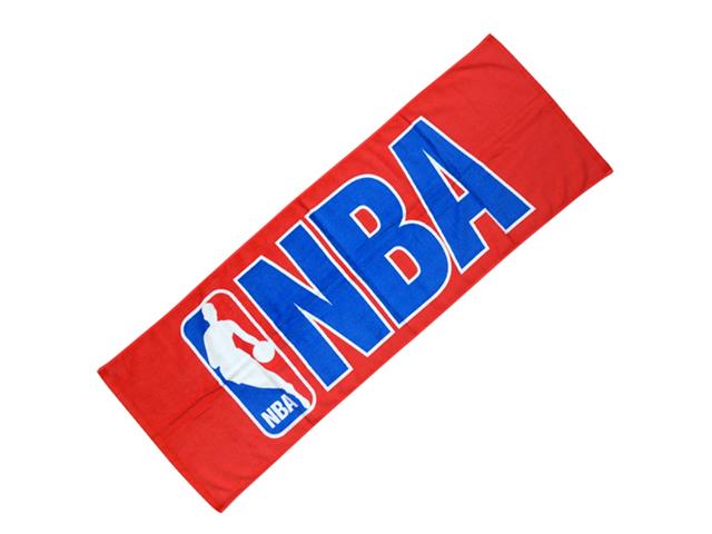 NBA スポーツタオル RED ロゴマン