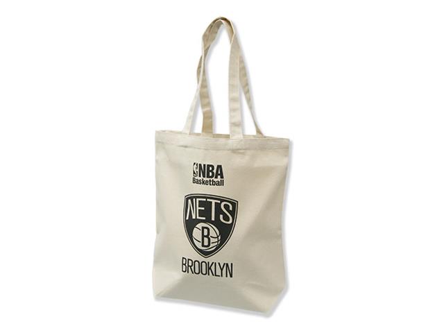 NBA キャンバストートバッグ(M) NETS