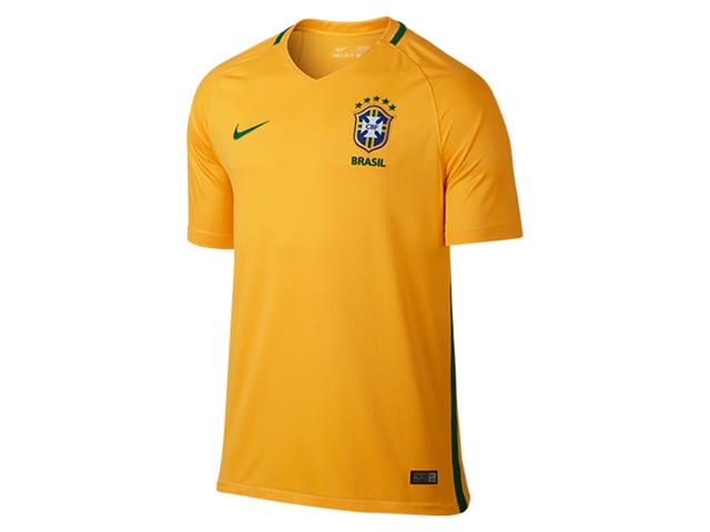 ブラジル代表　2016　ホーム　半袖　レプリカユニフォーム
