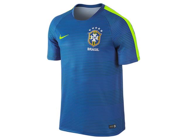 Nike ブラジル代表 Dri Fit フラッシュ S S プレマッチトップ フットサル サッカー用品 スポーツショップgallery 2