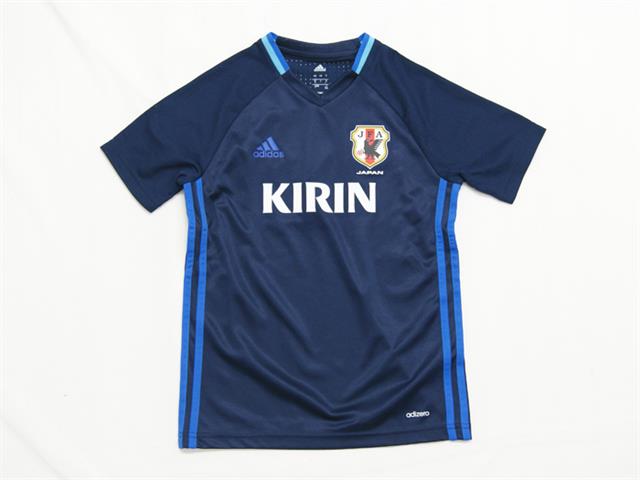 KIDS サッカー日本代表 Condivo16 トレーニングジャージー 半袖