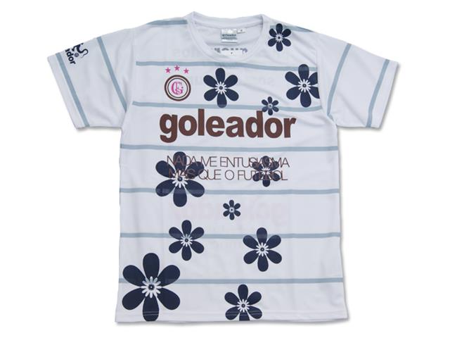 Goleador ボーダー花柄プラシャツ フットサル サッカー専門店 スポーツショップgallery 2 スポーツ用品の超専門店 通販