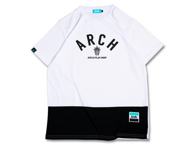 Arch bi-color BB tee［DRY］