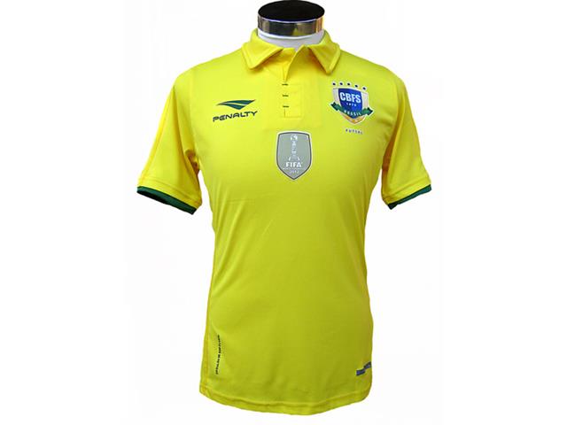 2016 フットサルブラジル代表オーセンティックゲームシャツ-1st