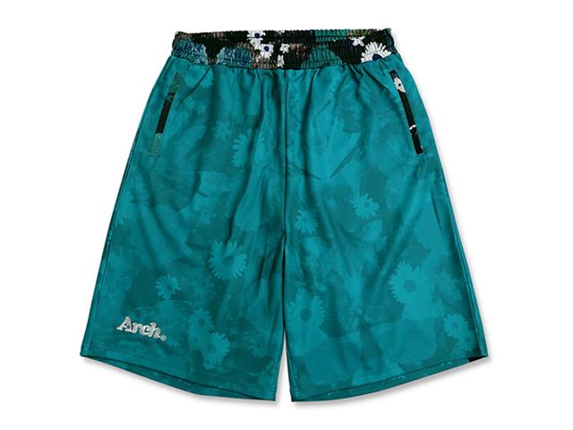Arch mono flower shorts