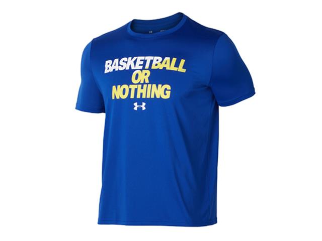 UNDER ARMOUR テックTシャツ＜BASKETBALL OR NOTHING＞ 1304507